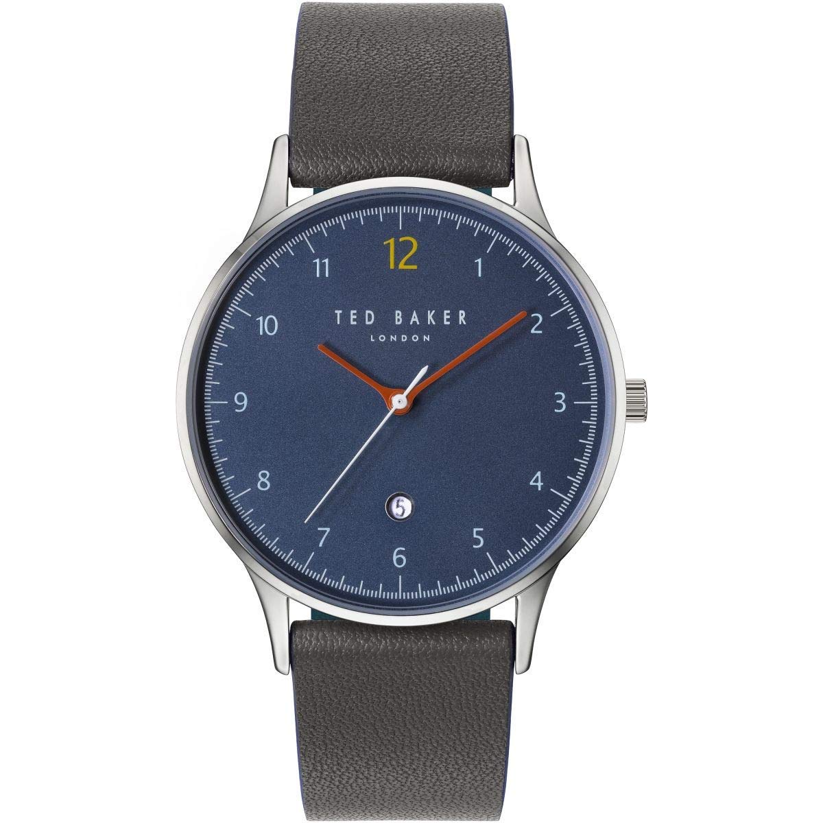 Ted Baker Mens Watch with Blue Dial & Black Strap TE50519001