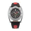 Tonino Lamborghini Cuscinetto R Men's Watch with Black Leather Strap TLF-T02-2