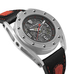 Tonino Lamborghini Cuscinetto R Men's Watch with Black Leather Strap TLF-T02-2
