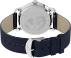 Timex Trend Mens Watch with Black Dial and Blue Strap TW2U01900