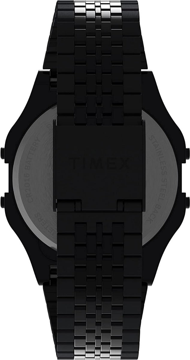 Timex Digital Watch with Black Dial and Black Bracelet TW2V30200