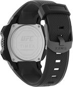 Timex Mens Digital Watch with Black Dial and Black Strap TW4B27400