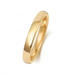 18ct Yellow Gold 2.5mm Soft Court Wedding Band