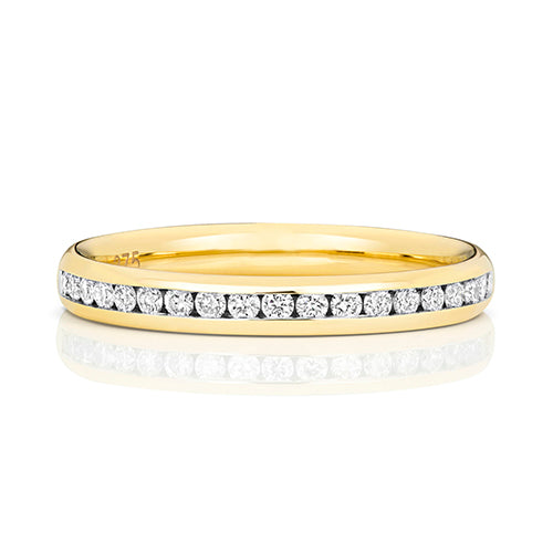 18ct Yellow Gold Diamond Eternity Ring