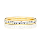 18ct Yellow Gold Diamond Eternity Ring