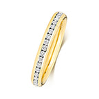 18ct Yellow Gold Diamond Eternity Ring