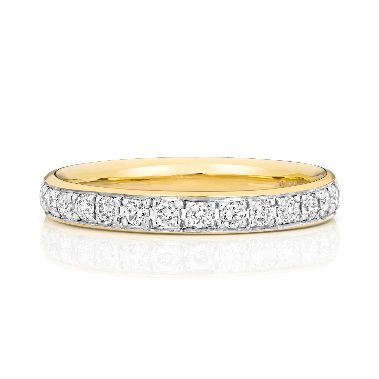 18ct Yellow Gold Diamond Eternity Ring