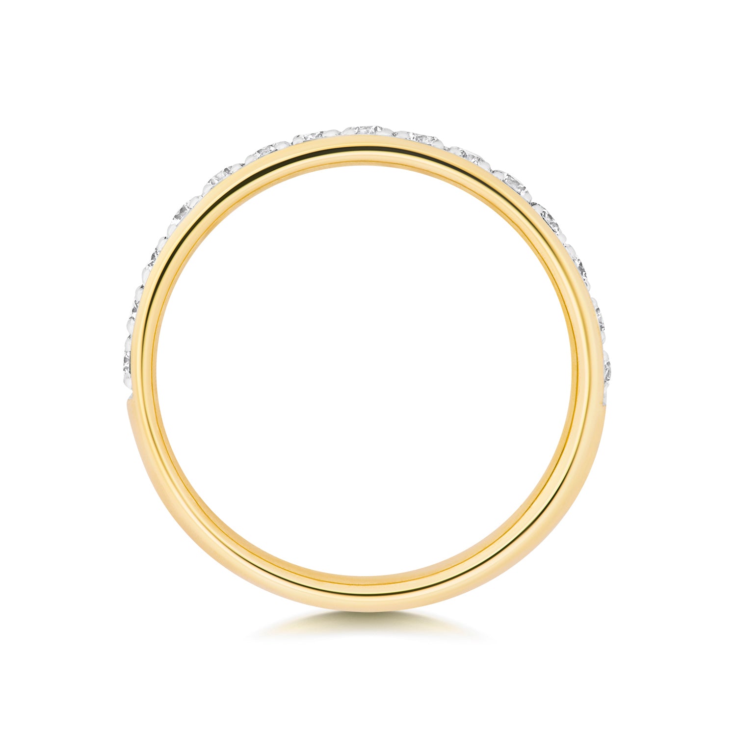 18ct Yellow Gold Diamond Eternity Ring