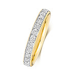 18ct Yellow Gold Diamond Eternity Ring