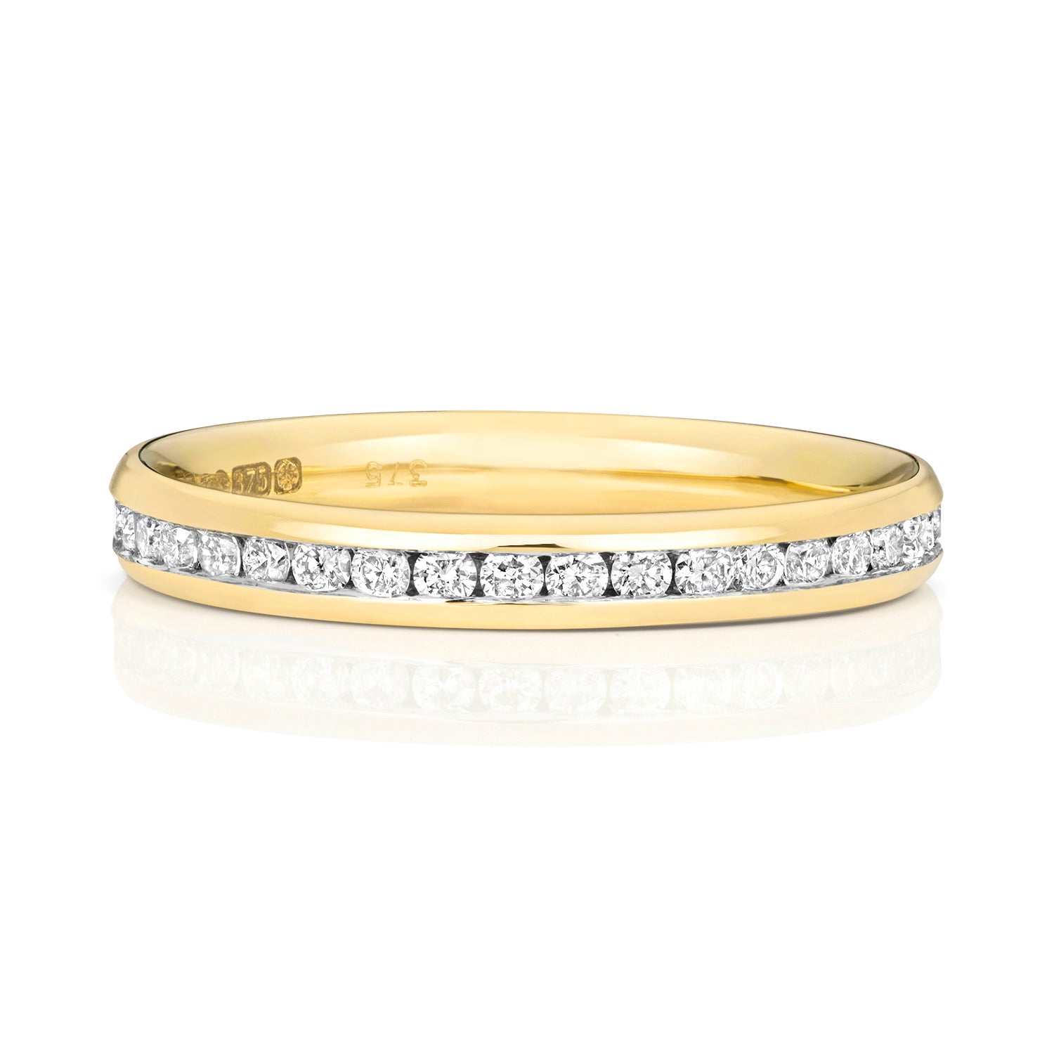 18ct Yellow Gold Diamond Eternity Ring