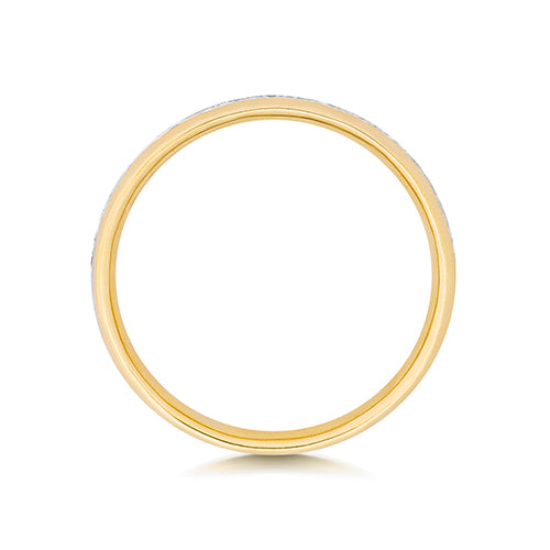 18ct Yellow Gold Diamond Eternity Ring