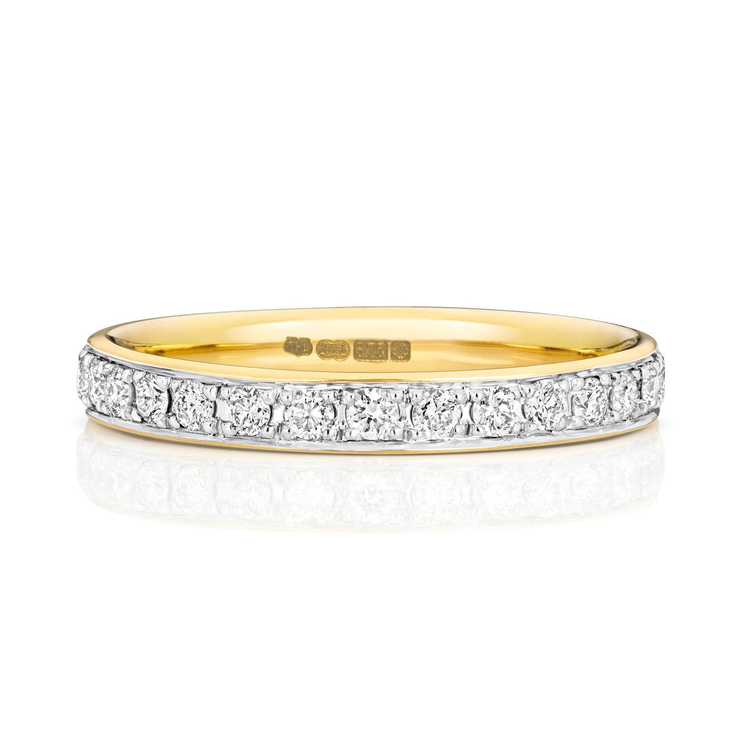 18ct Yellow Gold Diamond Eternity Ring