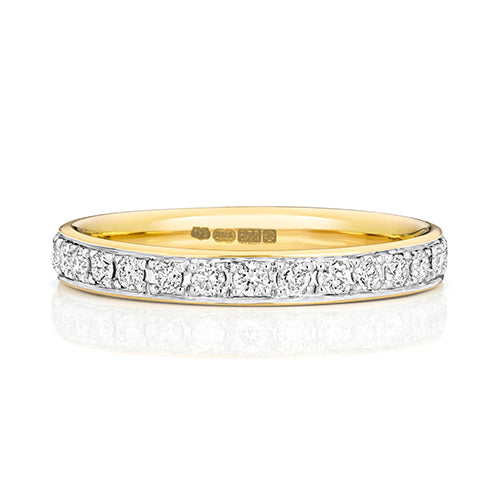 18ct Yellow Gold Diamond Eternity Ring